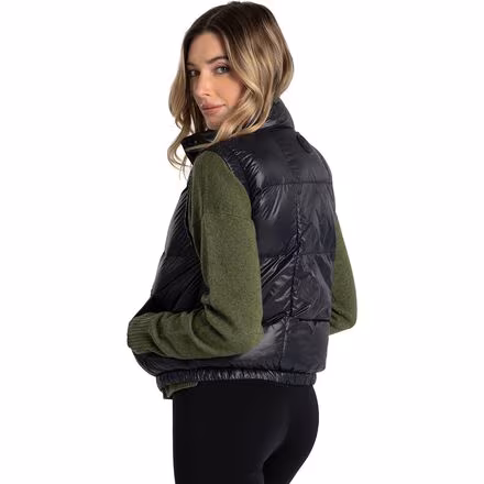Rose Synth Down Vest - Women's