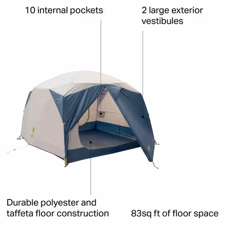 Space Camp Tent: 6-Person 3-Season
