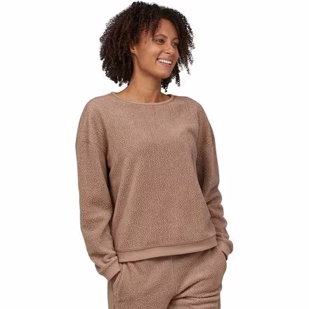 Shearling Crew-Neck Sweater - Women's