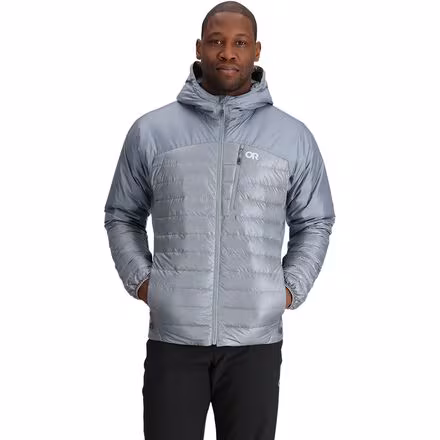Helium Down Hooded Jacket - Men's