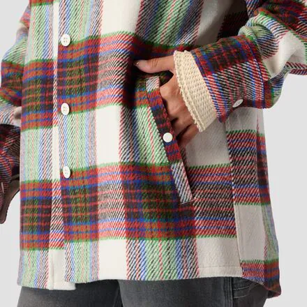 Flannel Shirt Jacket - Women's