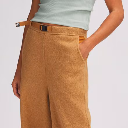 Wide Leg Fleece Pant - Women's