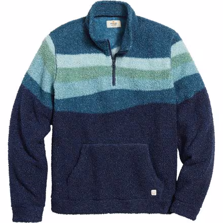 Half-Zip Sherpa Scenic Fleece Jacket - Men's