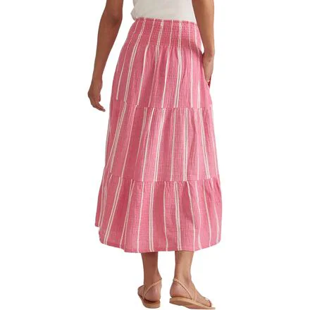 Valeria Double Cloth Maxi Skirt - Women's