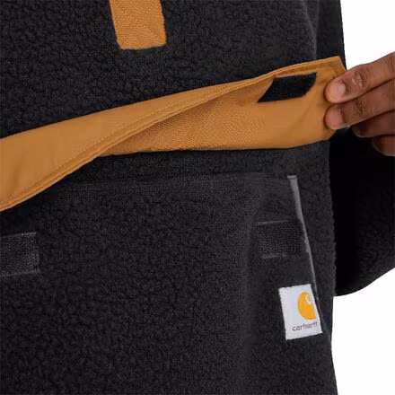 Relaxed Fit Fleece Snap Front Jacket - Men's