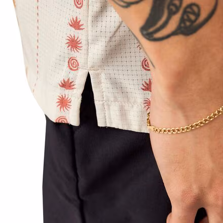 Nomad Perforated Button-Up Short-Sleeve Shirt - Men's