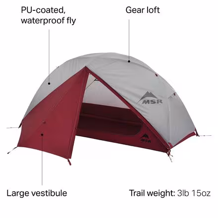 Elixir Tent: 1-Person 3-Season