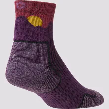 Eve Lightweight Hiker Horizon Quarter Sock - Women's