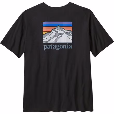 Line Logo Ridge Pocket Responsibili-T-Shirt - Men's