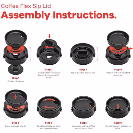 16oz Wide Mouth Flex Sip Coffee Mug