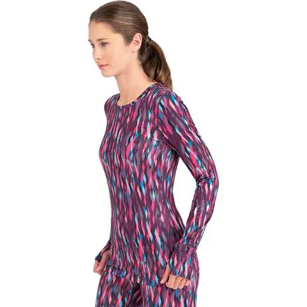 Cloud Nine Printed Crew Top 2.0 - Women's