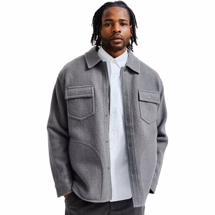 Wool Long-Sleeve Overshirt - Men's