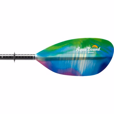 Whiskey Fiberglass 4-Piece Posi-Lok Paddle - Straight Shaft