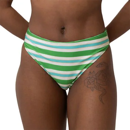 Reversible High Leg Bikini Bottom - Women's