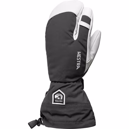 Army Leather Heli 3-Finger Glove - Men's