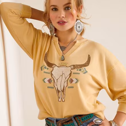 Bandana Sweatshirt - Women's