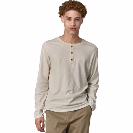 Regenerative Organic Cotton Lightweight Henley - Men's