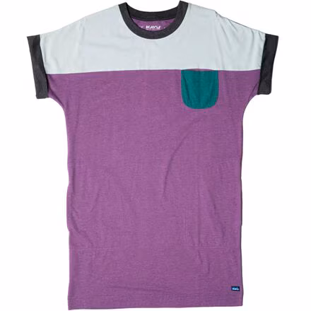 Cut Back T-Shirt Dress - Women's