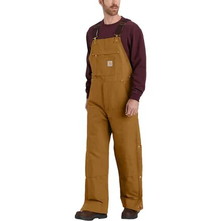 Firm Duck Insulated Bib Overall - Men's