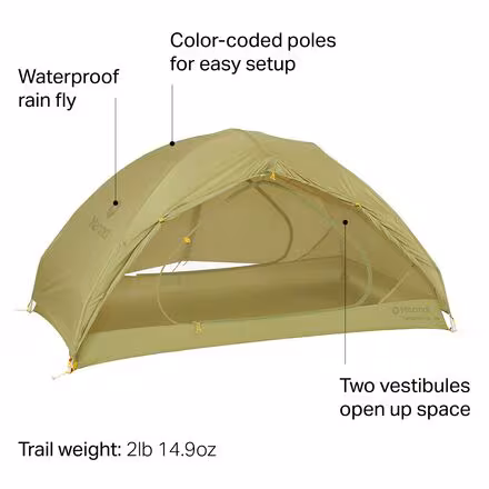 Tungsten UL Tent: 2-Person 3-Season
