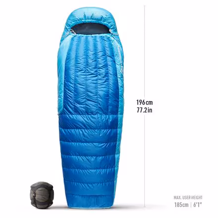 Trek Sleeping Bag: 15F Down