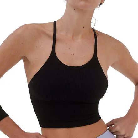 Happiness Runs Crop Tank Top - Women's