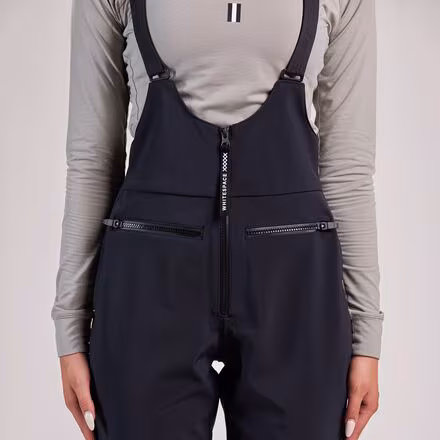 High Waisted 3L Softshell Riding Bib - Women's