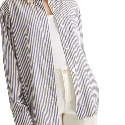 Easy Button Down Long-Sleeve Shirt - Women's