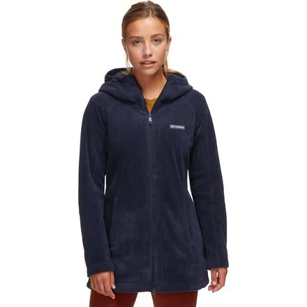 Benton Springs II Long Hooded Fleece Jacket - Women's