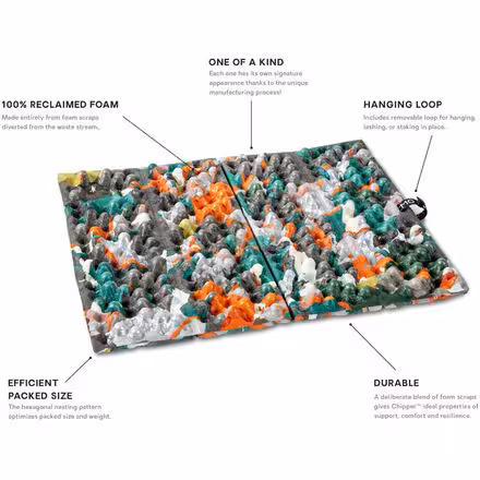 Chipper Reclaimed Closed-Cell Foam Seat