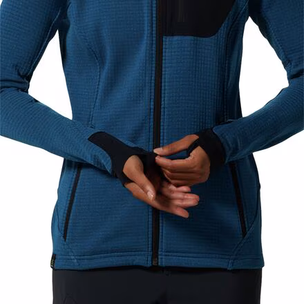 Polartec Power Grid Full-Zip Hooded Jacket- Women's