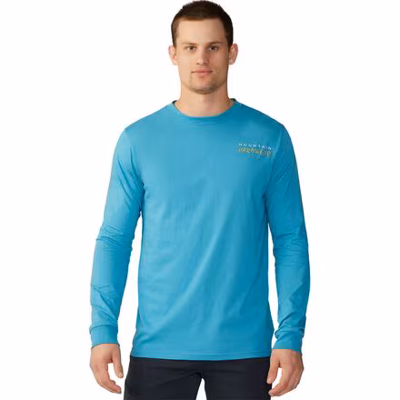 Logo Landscape Long-Sleeve T-Shirt - Men's