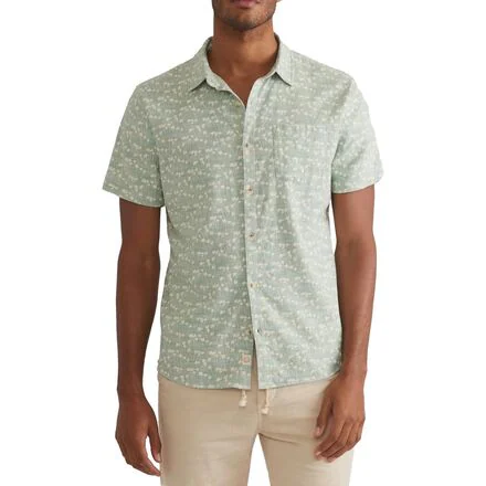 Short-Sleeve Stretch Selvage Shirt - Men's