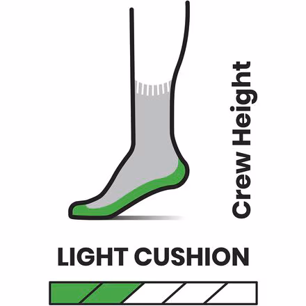 Walk Light Cushion Crew Sock