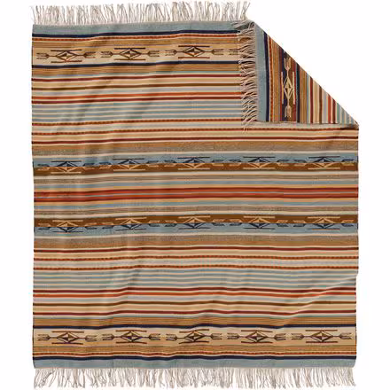 Fringed Jacquard Throw