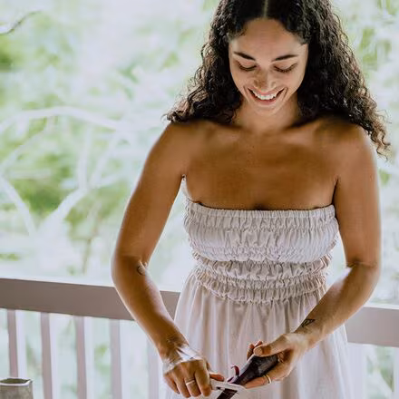 Classic Shirred Midi Dress - Women's