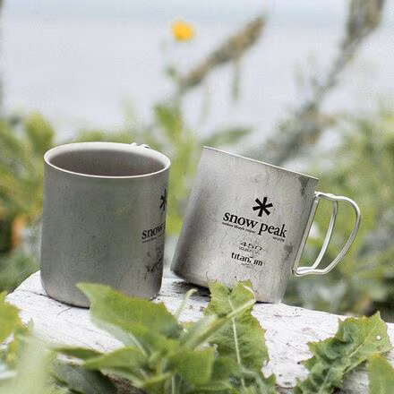 Titanium Double Wall Cup 450