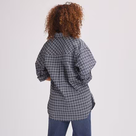 Long Sleeve Plaid Shirt - Women's