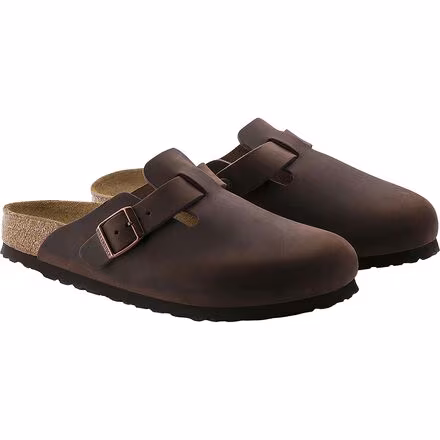 Boston Soft Footbed Leather Narrow Clog - Women's