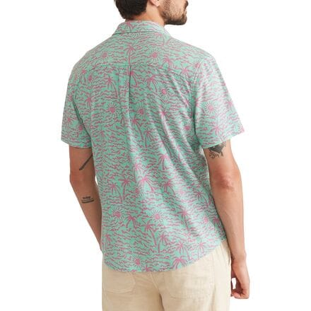 Selvage Stretch Short-Sleeve Shirt - Men's