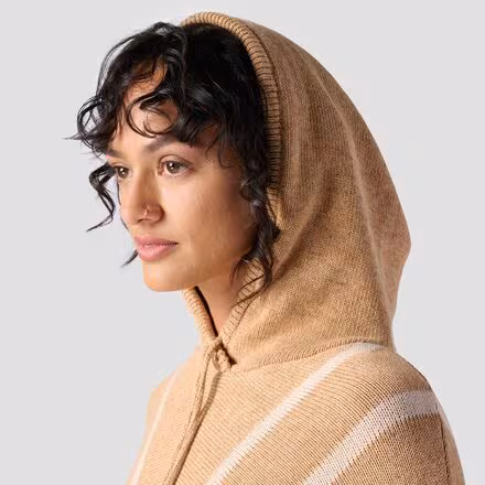 Striped Poncho - Women's