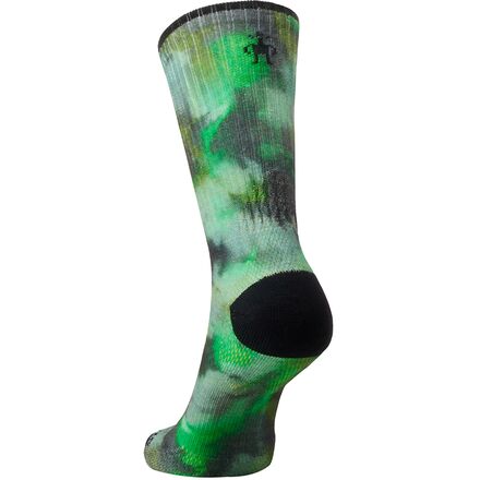 Athletic Far Out Tie Dye Print Crew Sock