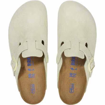 Boston Soft Footbed Suede Narrow Clog - Women's