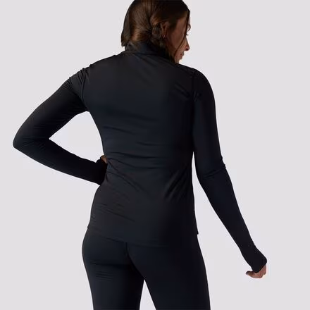 Lightweight Poly 1/4-Zip Baselayer Top - Women's