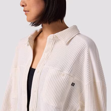 Waffle Button-Up - Women's