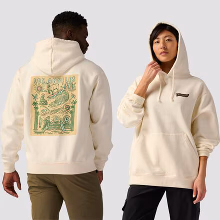 Los Angeles Poster Hoodie