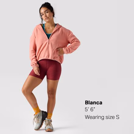 1/4 Zip Micro Fleece Sweatshirt - Women's