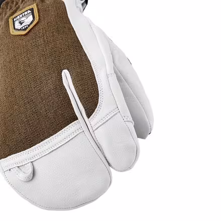 Army Leather Patrol 3-Finger Glove - Men's