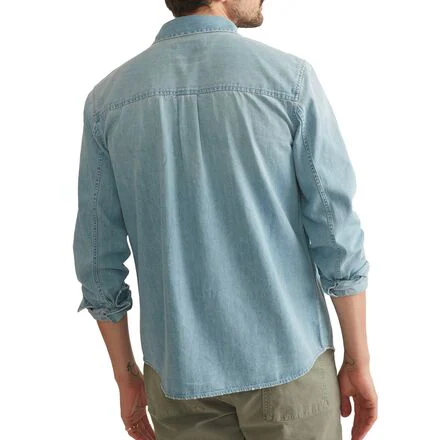 Long-Sleeve Classic Denim Shirt - Men's