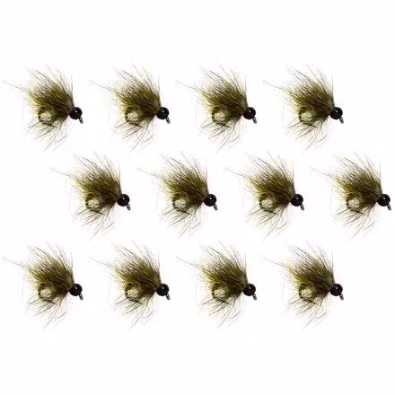 Galloup's BH UV Caddis Pupa- 12-Pack